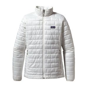 White Patagonia jacket in perfect condition